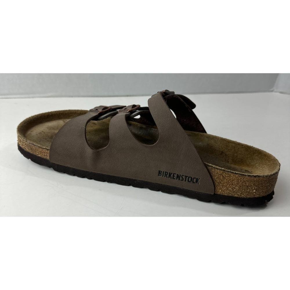 Birkenstock Florida 3 Strap Soft Footbed Sandals Brown Women's Size 40 US 9 M7 - Picture 6 of 16